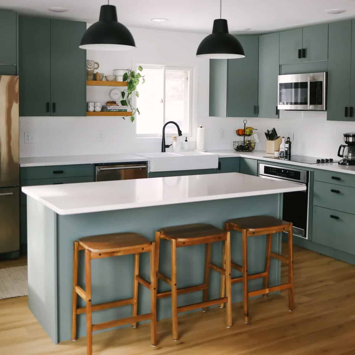 IKEA Kitchen Reveal: Scandi-Mod Wisconsin Cabin Renovation
